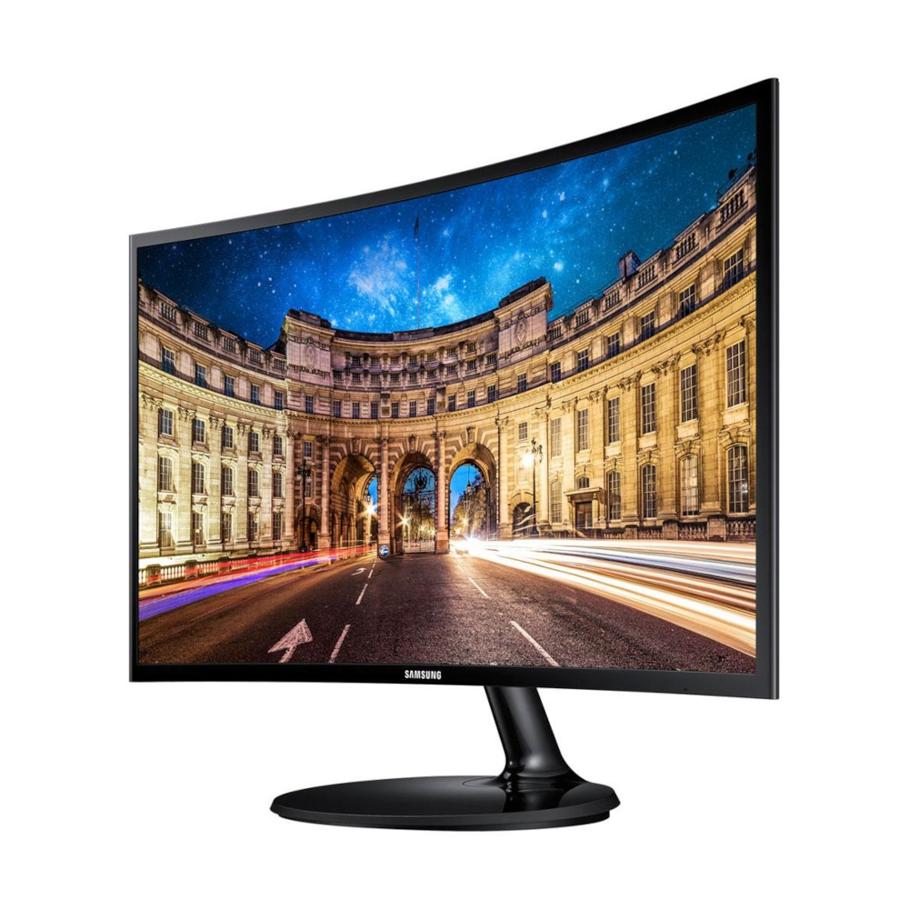 Monitor Samsung 24' LED, Curvo, Wide, Full HD, HDMI/DisplayPort, VESA, Ajuste de Ângulo, FreeSync - LC24F390FHLMZD
