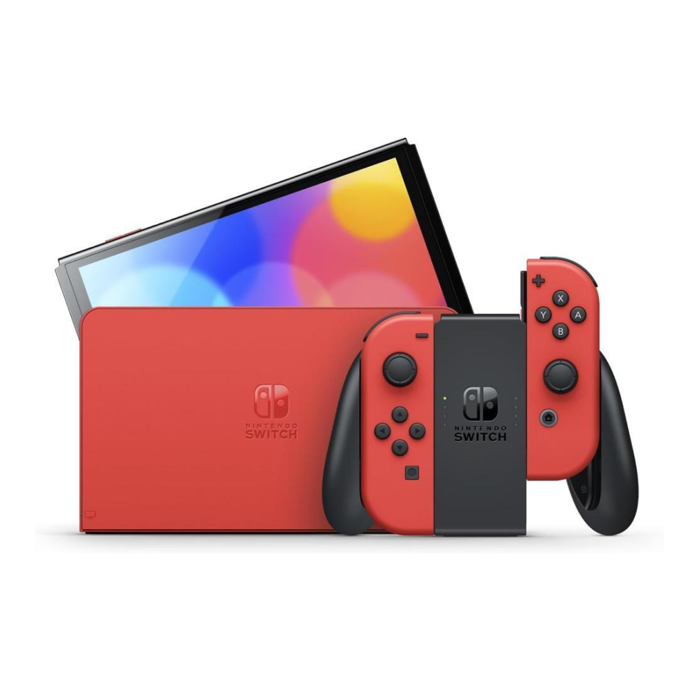 Console Nintendo Switch, Oled, 64GB, 1x Joy-con, Edição Especial Mario, Vermelho
