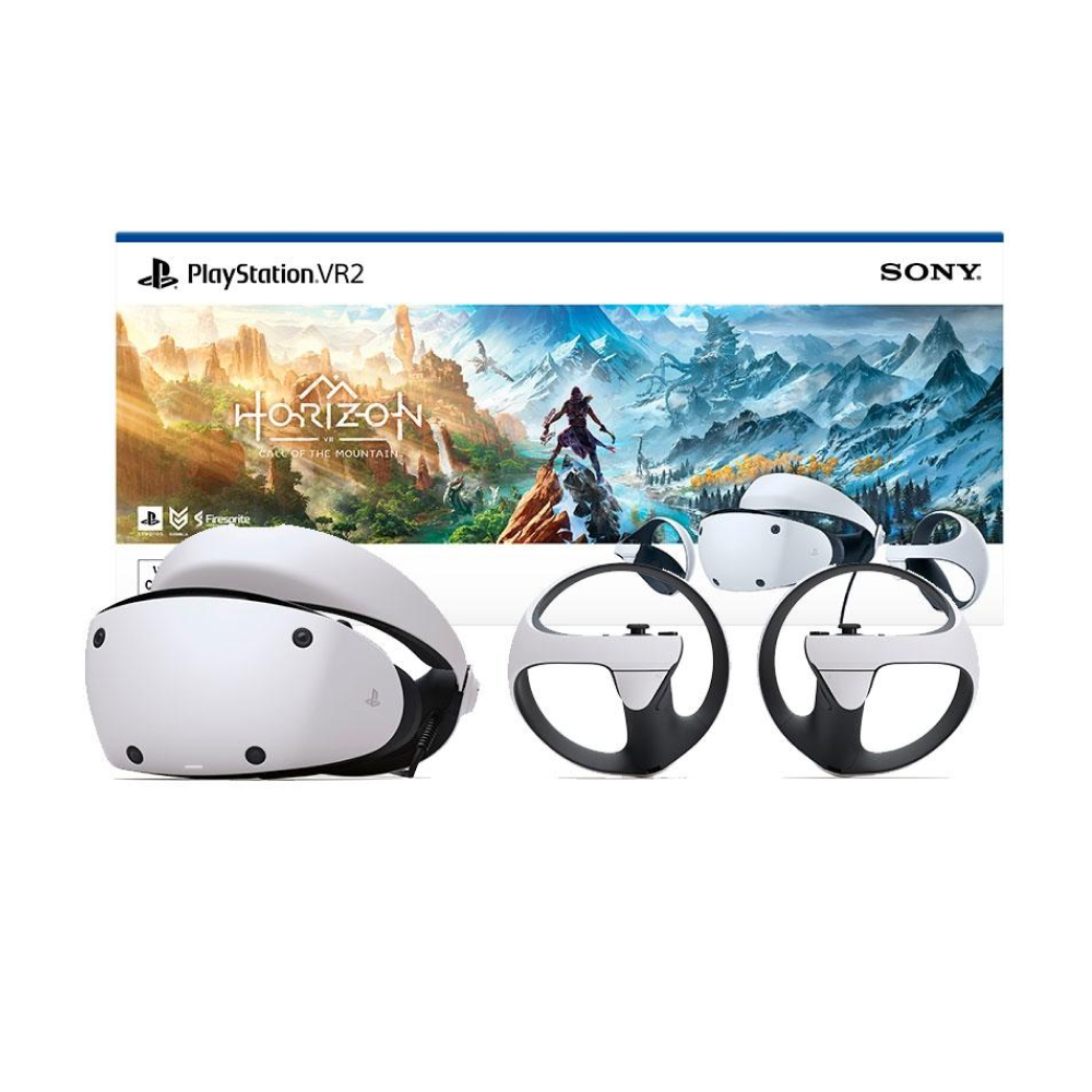PlayStation VR2, Branco com Controles e Gatilhos Adaptáveis + Horizon Call of the Mountain para PS5 - CFI-ZVR1WX