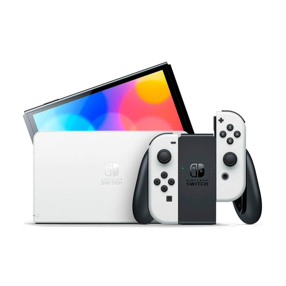 Console Nintendo Switch Oled com Joy-Con, Branco - HBGSKAAA2